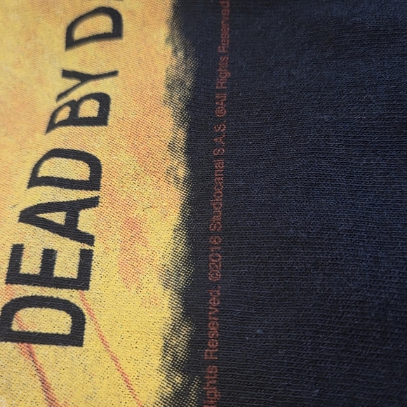 Evil Dead 2 Shirt Men's XL Black Skull Chainsaw Dead By Dawn Short Sleeve 2016 - Picture 5 of 10